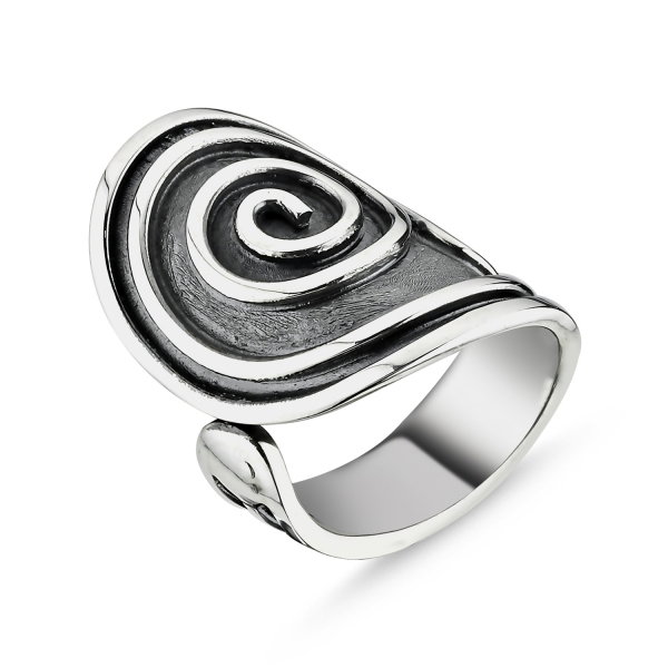 Inel argint 925 reglabil cu spirala ITU0053 [1]